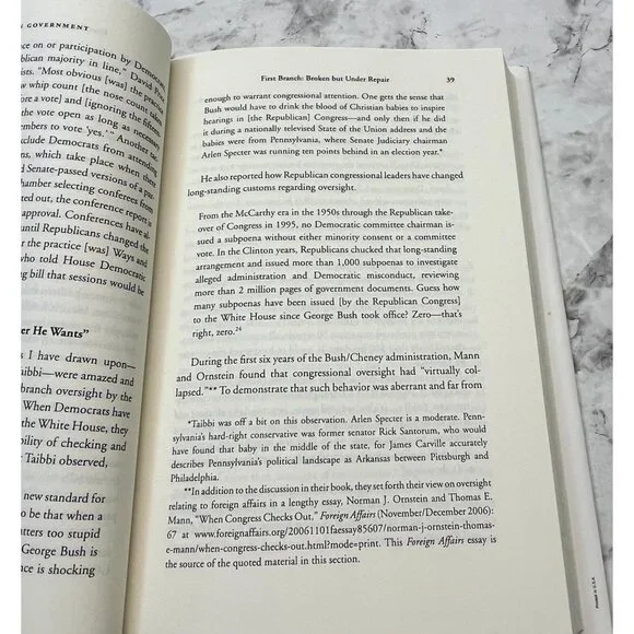 Broken Government Republican Rule John W Dean 1st Ed American Politics - Picture 7 of 13